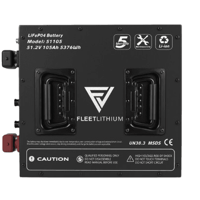 51 Volt Fleet Lithium 105 AH Lithium Battery w/ NexGen BMS