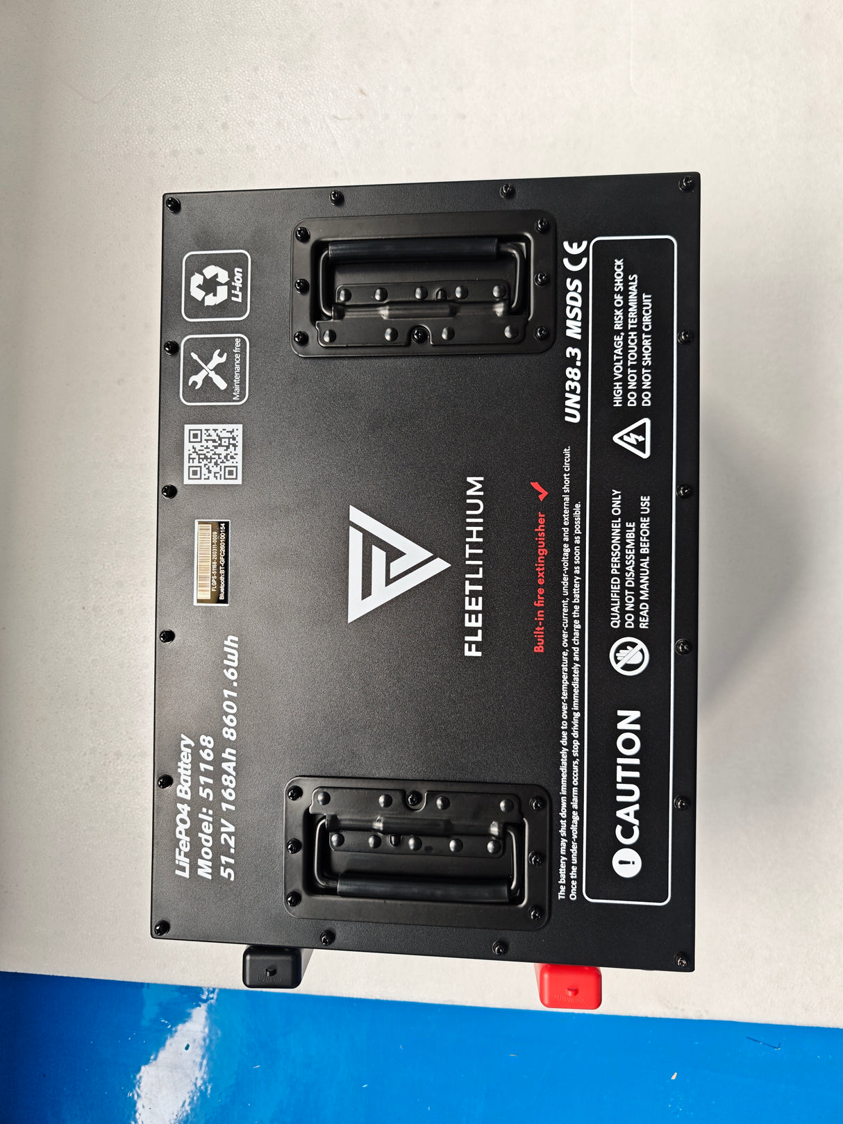 51V 168Ah Fleet Lithium Battery — NexGen BMS