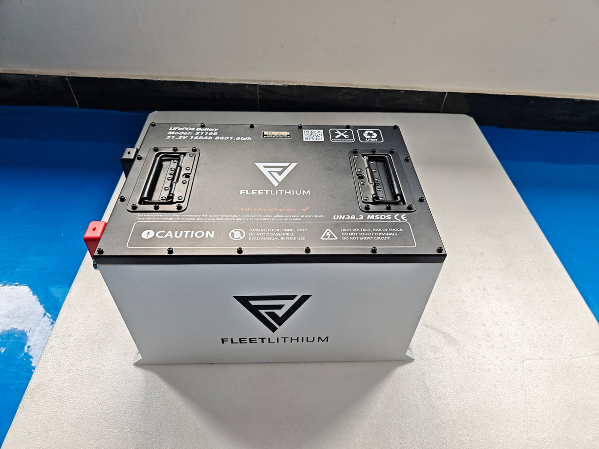 51V 168Ah Fleet Lithium Battery — NexGen BMS