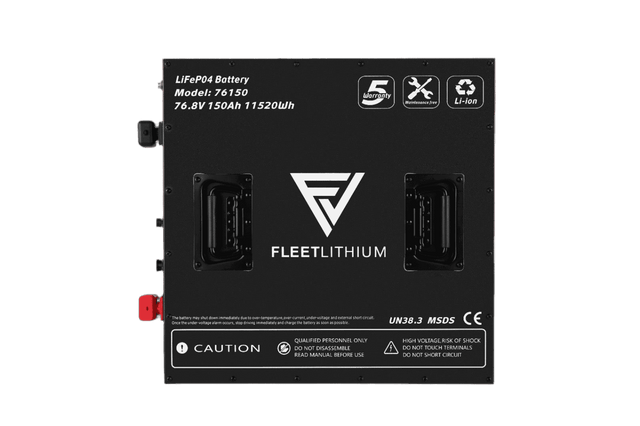 76V Fleet Lithium 150AH  w/NexGen BMS - Bundle