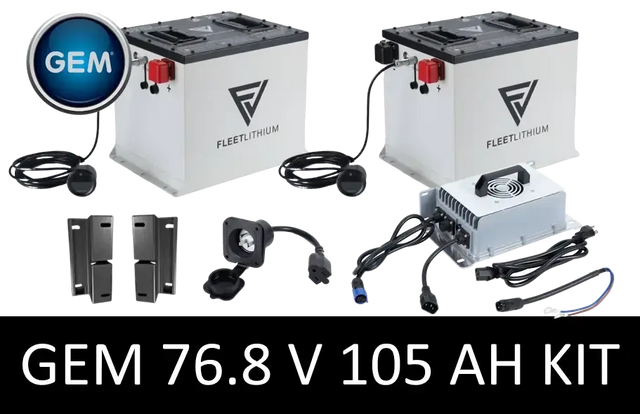 1999-2004 GEM LSV 76.8V 105Ah Lithium Conversion Kit
