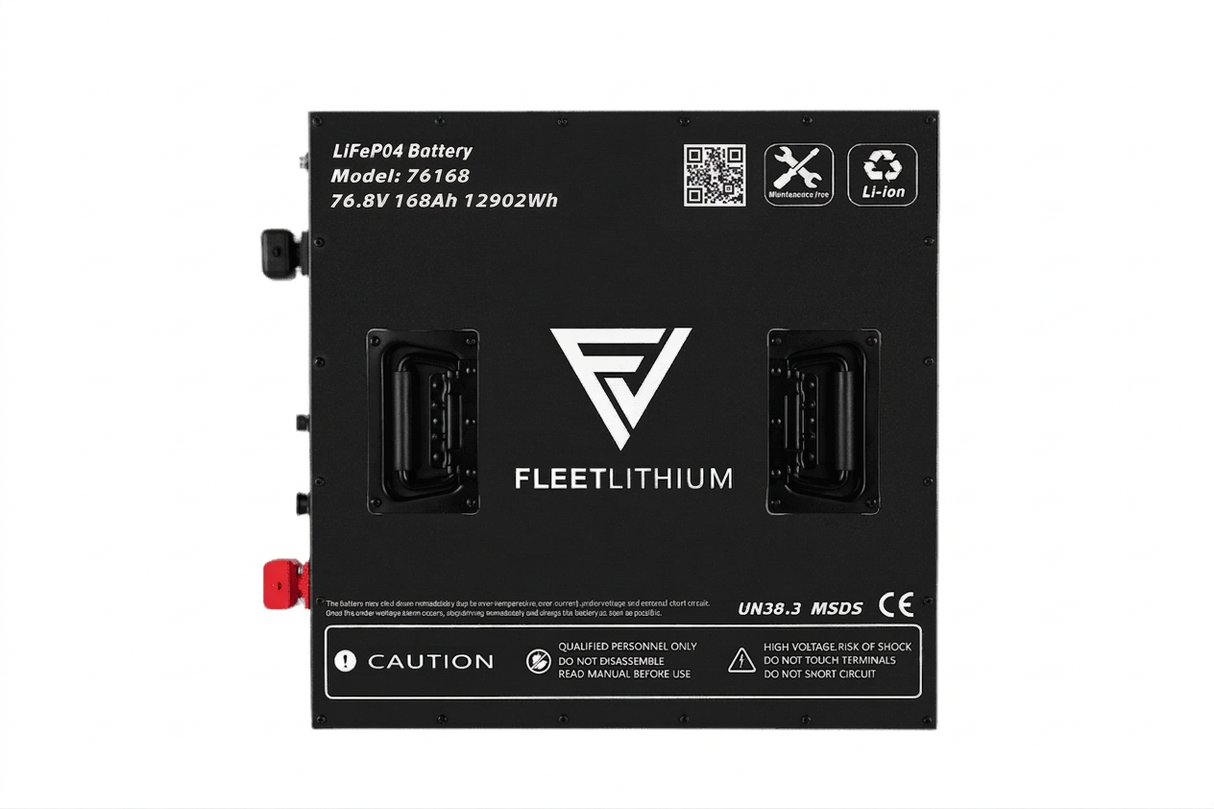 76.8V 168Ah Fleet Lithium Battery — NexGen BMS