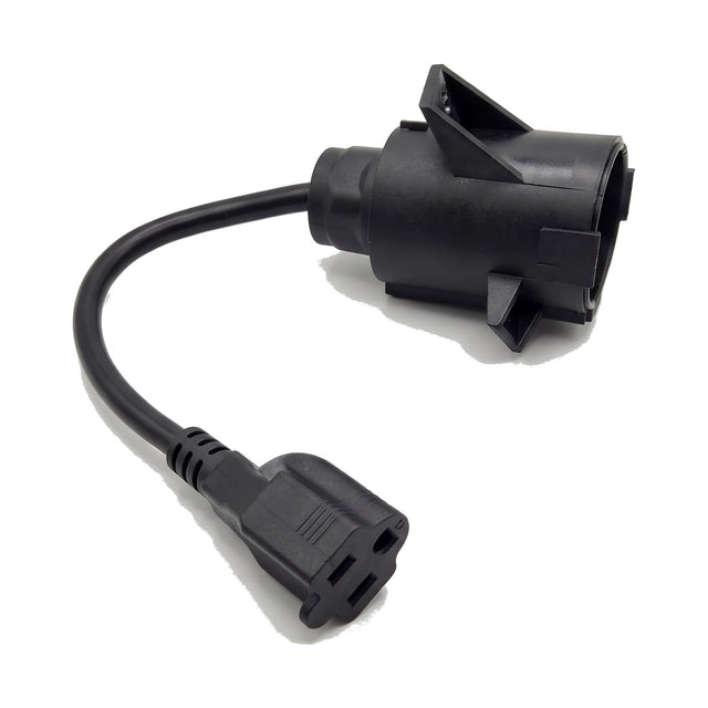 Fleet Lithium Club Car charge port receptacle 120V with pigtail, fits Precedent, Onward and Tempo