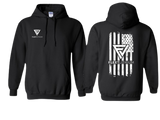 Mens Fleet Lithium Pull Over Hoodie - Black