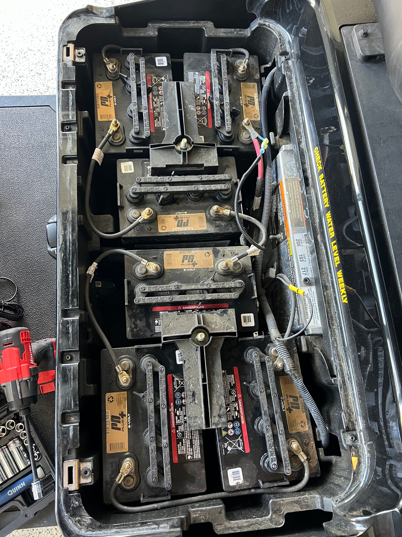 Club Car Onward (48V & 72V) (2017–Present) Fleet Lithium Conversion Kit