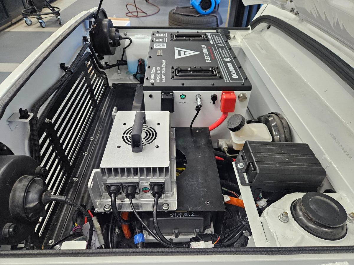 Fleet Lithium equipment in a working environment