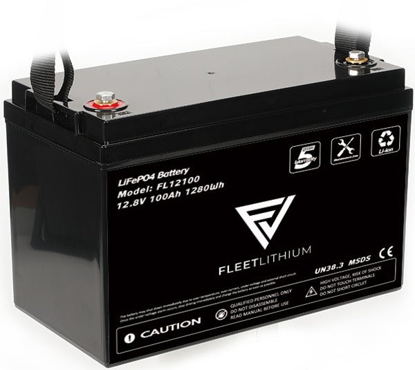 12V 100Ah Lithium Battery for Off-Grid Solar Storage and Backup Power