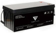 Fleet Lithium 36V 100AH Trolling Motor Battery showing the top and side of the battery with handles, and the product label including the Fleet Lithium logo.