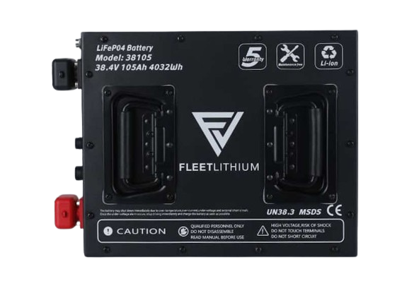 38 Volt 105 AH Fleet Lithium Bundle