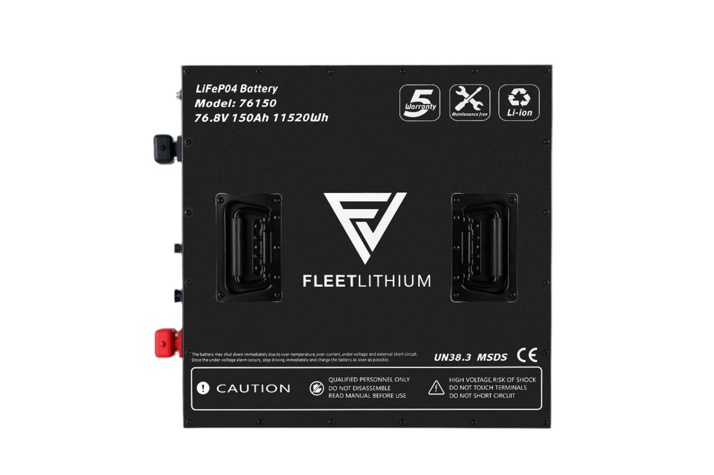 76 Volt 150 AH Fleet Lithium Battery