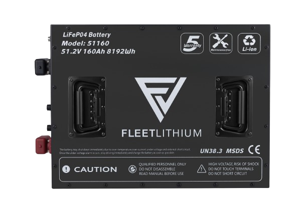 51 Volt 160 AH Fleet Lithium Battery