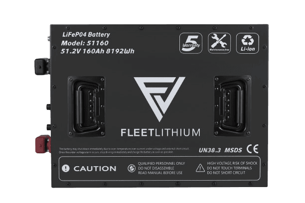 51 Volt 160 AH Fleet Lithium Bundle