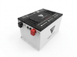 51V 168Ah Fleet Lithium Battery with NexGen BMS, white casing, black top with ports.