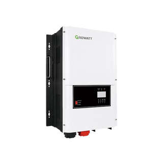 Fleet Lithium 48v Off-Grid Solar Inverter / Charger with 48V Battery Bundle, showing the Growatt inverter unit.