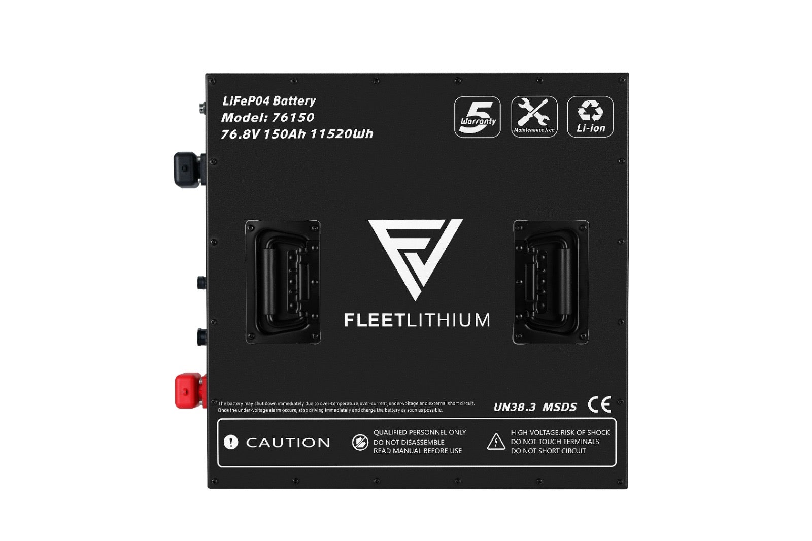 76 Volt 150 AH Fleet Lithium Battery