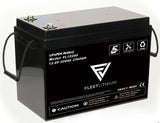 12V 200 AH Fleet Lithium Marine Battery for RV, Boats, Solar