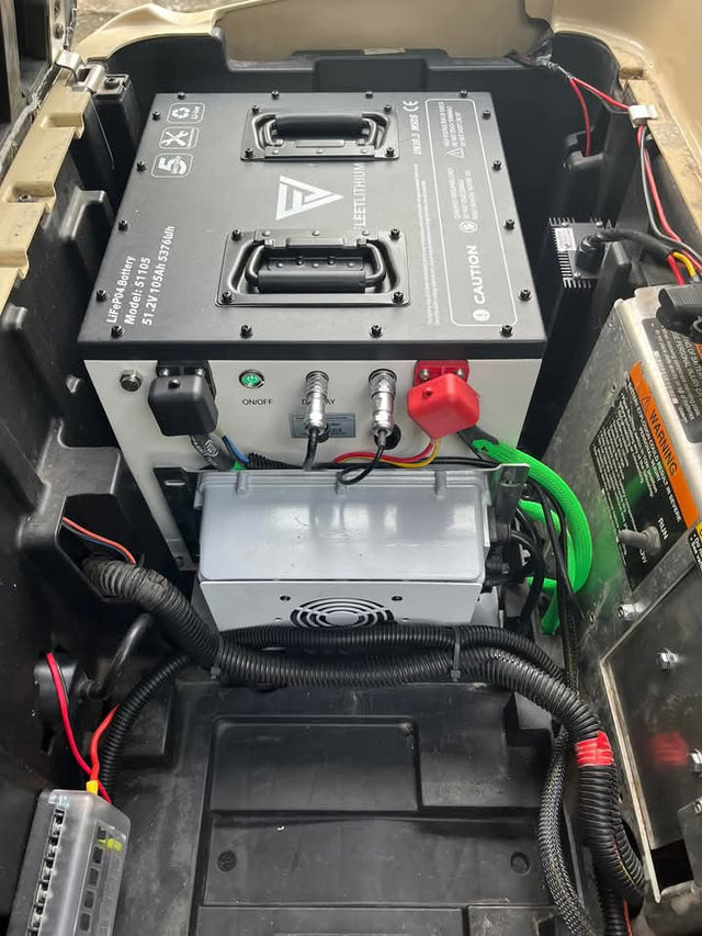 Club Car Onward (48V & 72V) (2017–Present) Fleet Lithium Conversion Kit