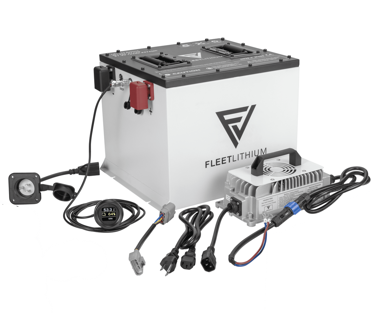 48 Volt Fleet Lithium 105AH w/ NexGen BMS - Bundle