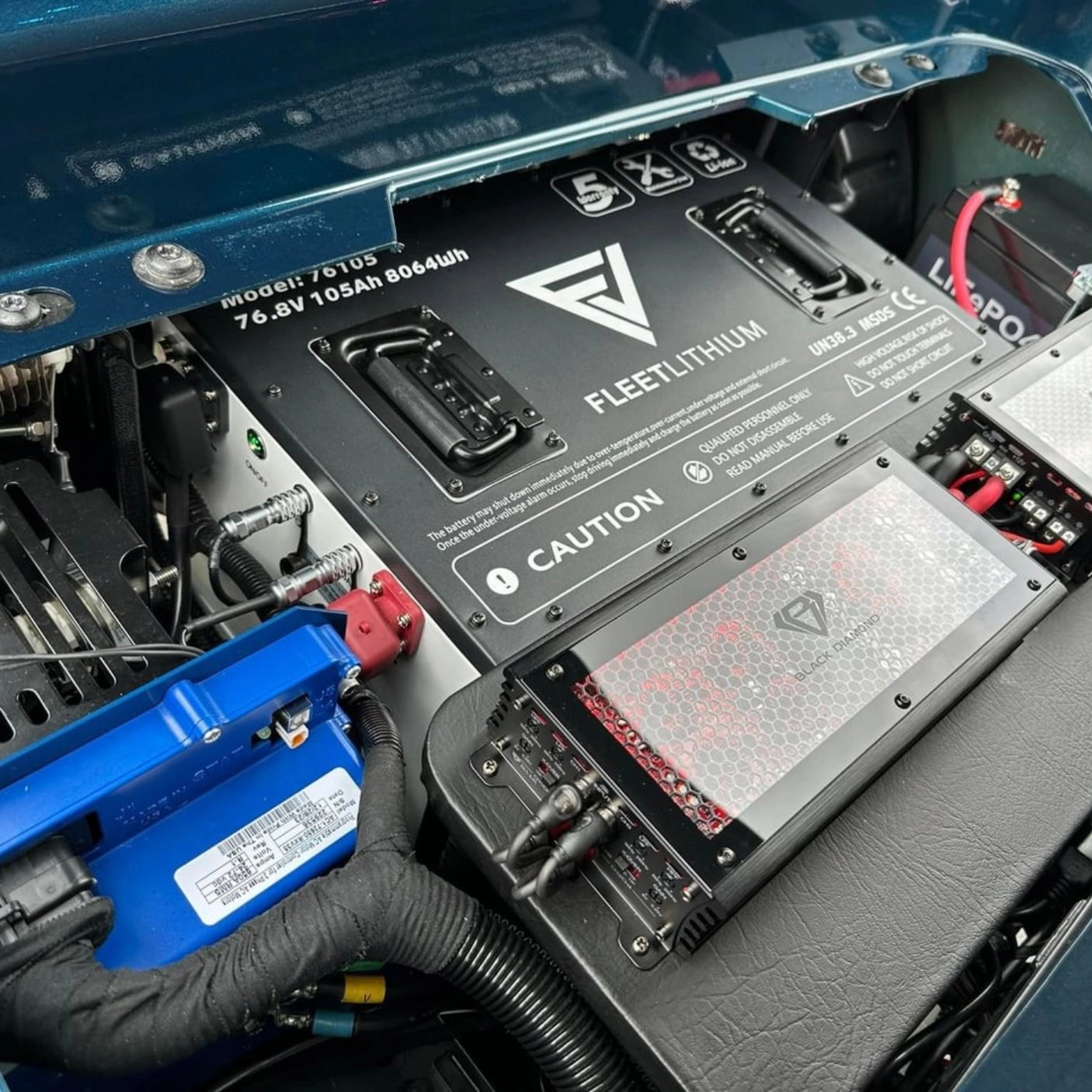 Textron / Tracker Prowler EV (2017-Current) (72V) Fleet Lithium Conversion Kit