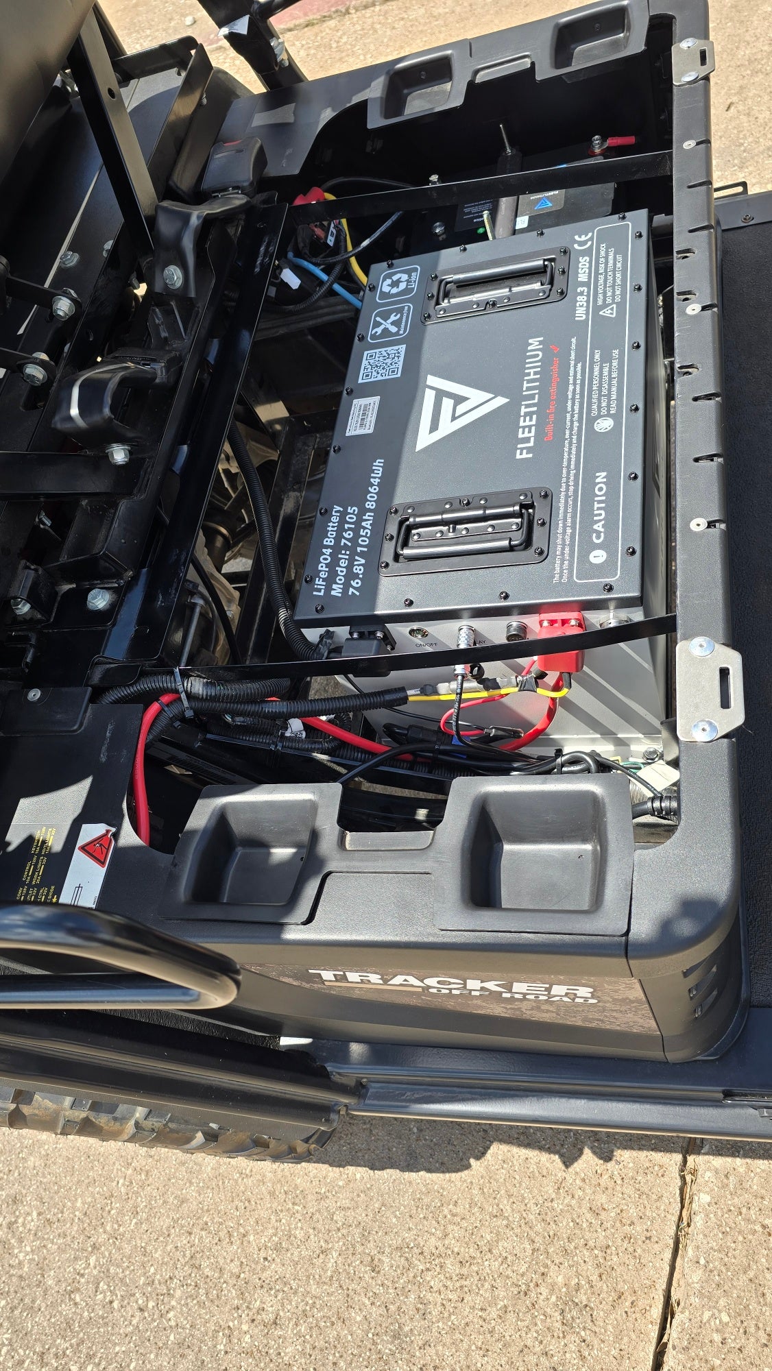 Textron / Tracker Prowler EV (2017-Current) (72V) Fleet Lithium Conversion Kit