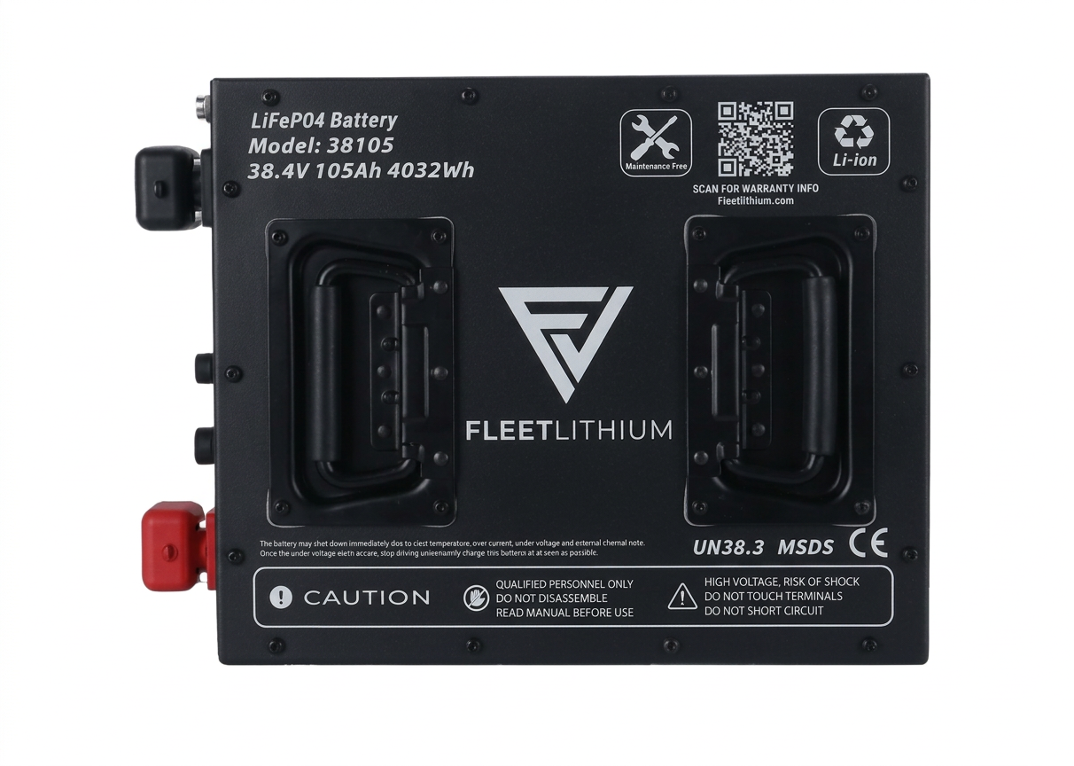 38 Volt 105 AH Fleet Lithium Bundle