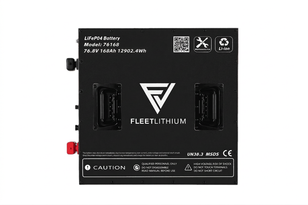 76.8V 168Ah Fleet Lithium Battery Bundle — NexGen BMS