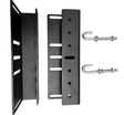 Fleet Lithium Bracket Kit - Club Car Onward (48V & 72V) (2017-Present) black metal brackets with hardware.