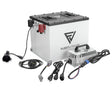 Club Car Precedent / Tempo / DS 48V Fleet Lithium conversion kit with 120V charge port receptacle, charger, cables and SOC gauge