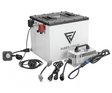 EZGO Express S6 (2018-2022) 72V Lithium Battery Conversion Kit — Fleet Lithium - 105Ah LiFePO4 battery bundle with charger, cables and mounting hardware