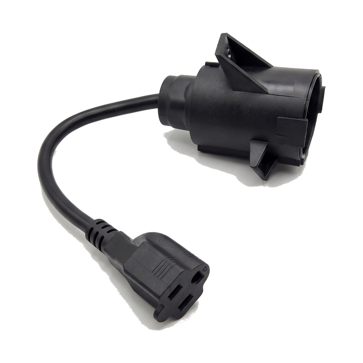 Fleet Lithium Club Car charge port receptacle 120V with pigtail, fits Precedent, Onward and Tempo