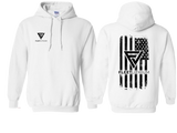 Mens Fleet Lithium Pull Over Hoodie - White