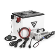 GEM eL XD 2016-2025 48V Fleet Lithium Conversion Kit - 65Ah LiFePO4 battery bundle with charger, cables and mounting hardware