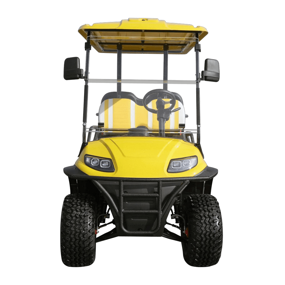 Lvtong A617.2+2G side profile — four-passenger 48V cart for Fleet Lithium conversion