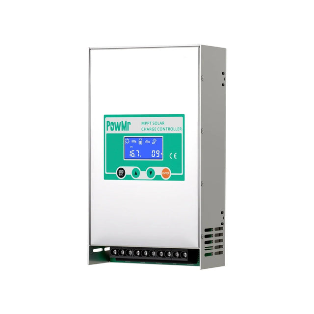 PowMr MPPT 80A/100A Solar Charge Controller Max PV 160V Auto 12V 24V 36V 48V for Lead Acid Lithium Battery Regulator Solar Home - Fleet Lithium product photo